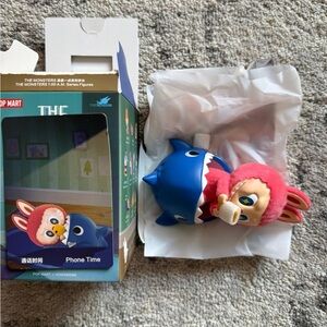 Pop Mart Labubu The Monsters 1:00 A.M. - Phone Time Figure